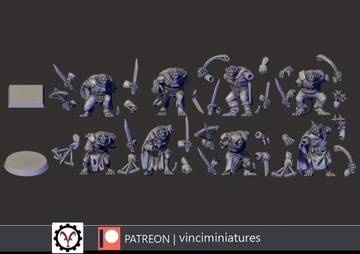 Теневой убийца - 5 шт - Vinciminiatures