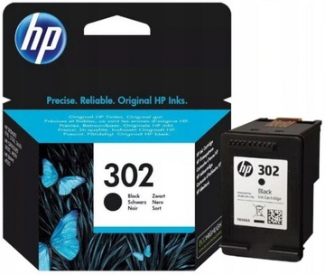 TUSZ HP 302 F6U66AE CZARNY ORYGINALNY DeskJet ENVY