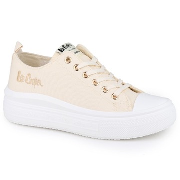 Buty, trampki damskie Lee Cooper Beige LCW-24-44-2464