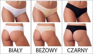 Стринги GATTA SISI, бесшовные стринги, 3 шт., XL