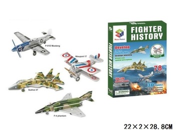 UKŁADANKA PUZZLE 78 EL.3D MYŚLIWCE