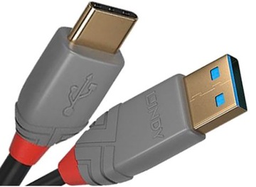 Кабель USB 2.0 переменного тока, 0,5 м, быстрая зарядка Lindy 36885