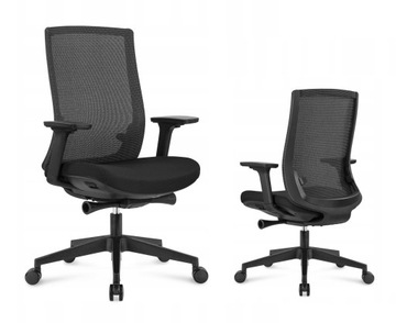 Fotel biurowy obrotowy minimalistyczny design ergo