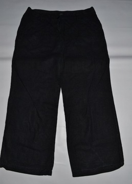 1413# NEXT- ciążowe lniane spodnie R.42/44