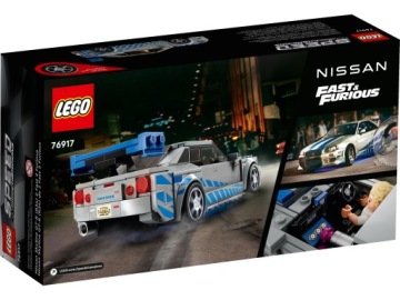 LEGO SPEED CHAMPIONS 76917 Nissan Skyline GT-R R34 Форсаж 9+