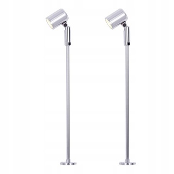 2 sztuk / zestaw LED AC100V-265V 3W Gablota wystaw
