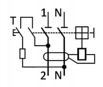 АВТОМАТИЧЕСКИЙ ВЫКЛЮЧАТЕЛЬ остаточного тока 25А 2П 30мА переменного тока GACIA