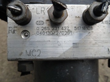 Насос АБС Fiat Stilo 0265231437 0265800369 5171810