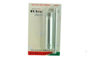 KLUCZ DO ŚWIEC 16MM DŁUGOŚĆ 180MM SOLIDNY MOTORY