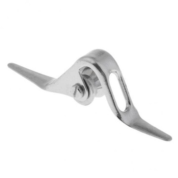 2xHeavy Duty Single Roller Rod Guides Stainless