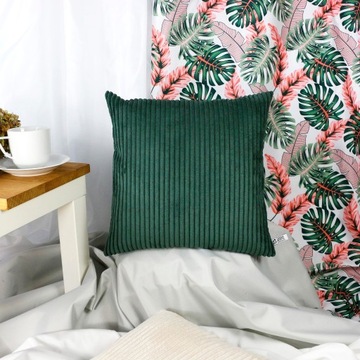 Наволочка Corduroy 40x40 для декоративной декоративной смеси зелени для бутылок
