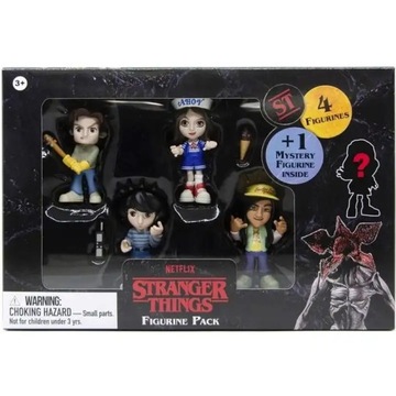 Stranger Things: Figurine Pack - Set 2 - Zestaw figurek 5 postaci ST