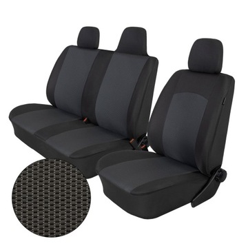 Pokrowce samochodowe BUS 2+1 3os do VW VOLKSWAGEN T4 T5 T6 CRAFTER LT