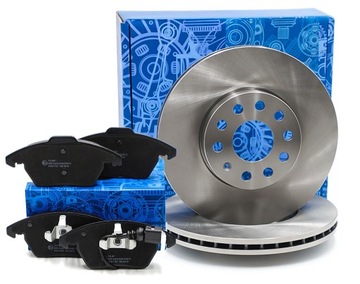 2X TARCZE + KLOCKI HAMULCOWE Przód VW GOLF PLUS V, VI JETTA IV TOURAN 288mm