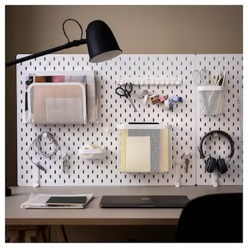 ИКЕА СКАДИС Корзина для хранения, 3 шт, белый