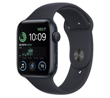 Apple Watch SE 2gen, 40 мм, GPS, LTE, сотовая связь, черные умные часы, ЧЕРНЫЕ