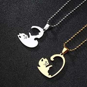 NASZYJNIK PRZYJAŹNI BEST FRIENDS Yin Yang KOMPLET