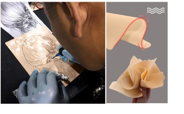 Практика искусственной кожи Rayyl Tattoo для начинающих и татуировщиков