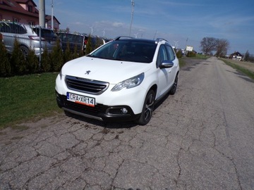 Peugeot 2008 I SUV 1.6 VTi 120KM 2013 PEUGEOT 2008 1.6 BENZ 120 KM ZAREJESTROWANY AUTO Z NIEMIEC, zdjęcie 1