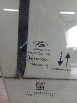 FORD GALAXY MK4 SKLO (OKNO) DVEŘE PRAVÝ PŘEDNÍ 2022