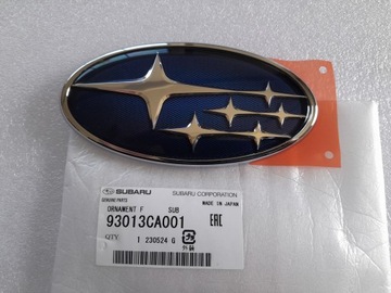 SUBARU BRZ 12-20 ZNAK ZNAKY LOGO 93013CA001