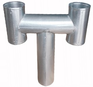 NASADA WENTYLACYJNA kominowa typu H OCYNK fi 140mm