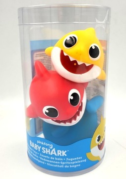 BABY SHARK GUMOWE FIGURKI DO KĄPIELI