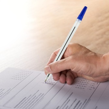 Набор ШАРИКОВЫХ РУЧОК, синие, прозрачные, 1мм, 10 шт., для школьной канцелярии