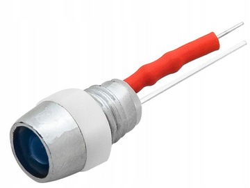 DIODA LED 5 MM 12V NIEBIESKA KONTROLKA
