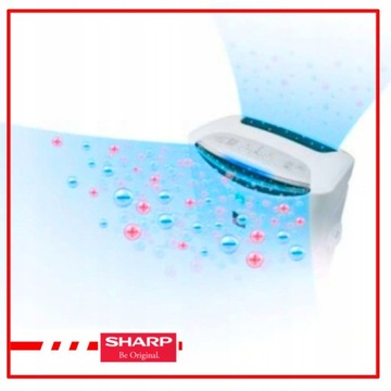 Очиститель воздуха SHARP FP-J40EUW с ионизацией удаляет болезнетворные микроорганизмы 2в1 HEPA