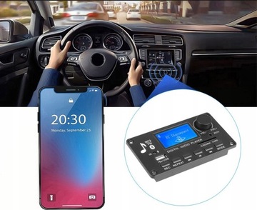 Автомобильная стереосистема Bluetooth MP3 Аудио Ретро Радио