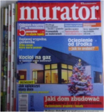Murator nr 2,4,5,9-12/2015. 1/2016
