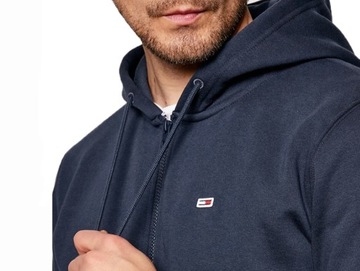 Bluza męska TOMMY JEANS TJM FLEECE ZIP THRU HOODY TWILIGHT NAVY