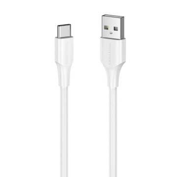 VENTION WYTRZYMAŁY KABEL PRZEWÓD USB 2.0 A DO USB-C 3A 1M SZYBKIE ŁADOWANIE