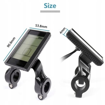 Велосипедный дисплей протокола 2 24 В 36 В 48 В