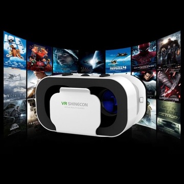VR-ОЧКИ ДЛЯ МОБИЛЬНОГО ТЕЛЕФОНА ВИРТУАЛЬНАЯ 3D-ИГРА В ШЛЕМЕ С ДИСТАНЦИОННОЙ РУЧКОЙ
