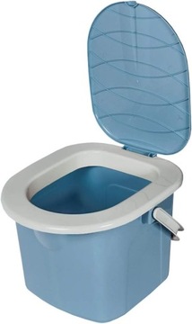 Toaleta WC przenośna turystyczna wiadro BranQ 15,5L 1305