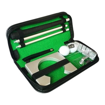 Портативный тренировочный набор с оборудованием для мини-гольфа, подарочный набор