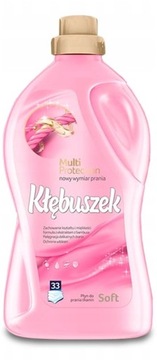 Płyn do prania delikatnych tkanin Kłębuszek SOFT 1,82 litra 33 prania