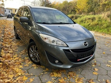 Mazda 5 II 1.6 MZ-CD 115KM 2012 Mazda 5 Opłacony Klimatronic 7-osobowy