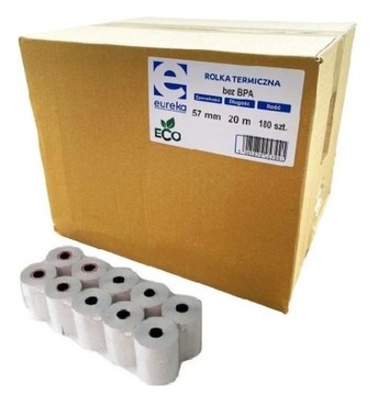 Rolki termiczne Rolka termiczna 57x20 karton 180 sztuk