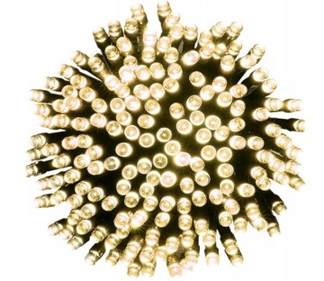 LAMPKI CHOINKOWE 500 LED ZEW/WEW BIAŁE CIEPŁE ŚWIATEŁKA NA CHOINKĘ 38M
