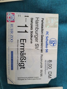 bilet FC.SCHALKE - Hamburger SV