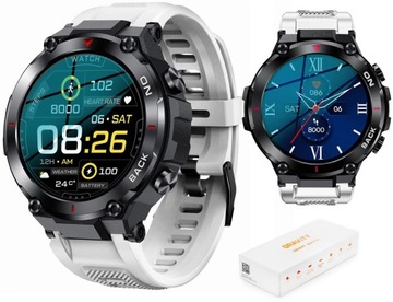 Gravity GT8-6 biały smartwatch idealny na prezent