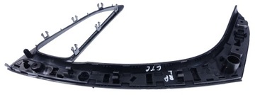 LIŠTA DEKORACE BOKU DVEŘE LEVÝ PŘEDNÍ OPEL ASTRA IV J PĚNA BLACK OPD61025