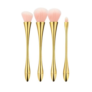 TOOLS FOR BEAUTY ZESTAW 4 PĘDZLI DO MAKIJAŻU