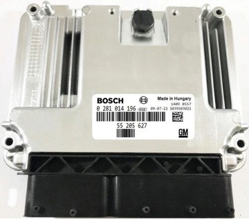 JEDNOTKA ECU OPEL VECTRA 1.9 55205627 0281014196 + PIN