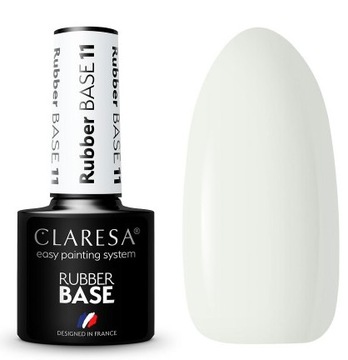 CLARESA RUBBER BASE BAZA KAUCZUKOWA HYBRYDA BEZBARWNA - 11