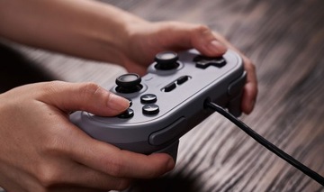 8bitdo Pro 2 Серый проводной геймпад для ПК-коммутатора RPi OUTLET