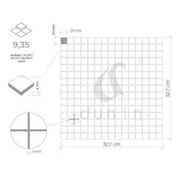 Мозаика для бассейна DUNIN Q Светло-фиолетовая Распродажа!